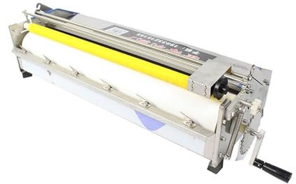 KENBT Applicateur de Colle Manuel 53-70 Cm, Machine à brosser en Acier Inoxydable, Machine à Coller du Papier Peint Domestique,Conception Durable(FH-70)