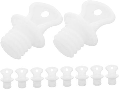 PEPLAYTAL 10stücke Wärmflaschenverschluss Auslaufsicher Passend Für Handheld-flaschen Ersatz-deckel Mit Dichtungsverschluss