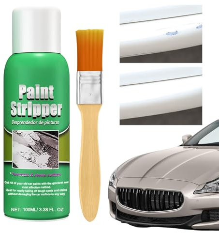 zjhukfmc Decapante De Pintura para Metal,Kit para Eliminar Pintura De Partes Metálicas De Coche | Producto Rápido Y Potente para Automoción, Industrial, Muebles, Puertas Y Paragolpes