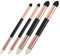 Tofficu 4pcs Dual Ended Artist Blending Sponge Pen Reusable Drawing Blender Tool for Sketching Oil Pastel Blending and Art Techniques Washable and Versatile for Students and Beginners
