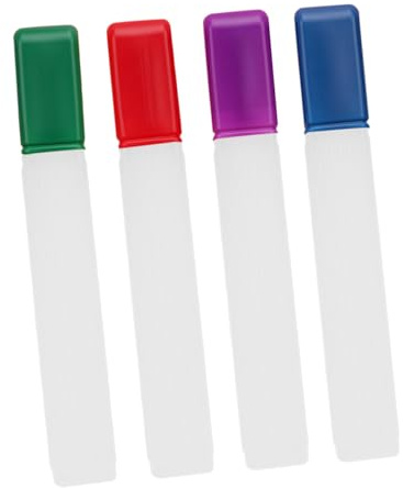 Uthclo Estuche Para Agujas De Tejer 4 Piezas Tubo Largo De PláStico Transparente Organizador PortáTil Para Guardar Agujas De Punto Y Palillos En Hogar Y Viaje