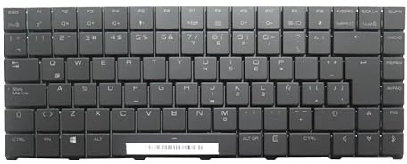 ZFFYGFE Laptop-Tastatur für Schenker für XMG 15 Lateinamerika LA, schwarz, einfach zu ersetzen