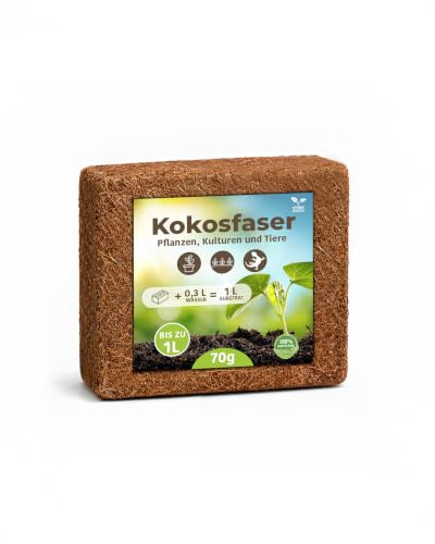 PYEF CRAFTS Coco Coir Brick for Plants and Reptiles