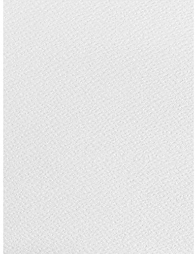 Syntego A4 100 Sheets White Paper Textured 110gsm Suitable for Inkjets and Laser Printers for Card Making, Scrapbooking, Restaurant Menus, Weddings, Certificates