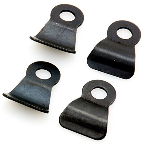 4 x Stove Glass Clips Wood Burner Multi Fuel Stoves Spare Parts Fits Most Models - S4U®
