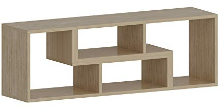 DECOROTIKA Cubicco TV Stand and Media Console With Multi Use Option (Sapphire Oak)