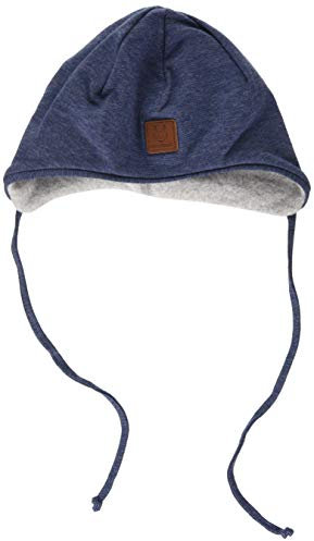 maximo Baby-Jungen Band Beanie-Mütze, indigomeliert, 39