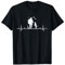 Jäger Geschenk mit EKG Herzschlag für die Jagd T-Shirt