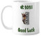 Rollo periódico Pet Group Art Deco regalo moda buena suerte 2021 taza cerámica café taza de porcelana taza vajilla
