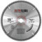 TCT255100TTCG254B Saxton TCT Circular Saw Blade 255mm x 100T x 25.4mm Bore Aluminium Laminate Hardwood fits Evolution