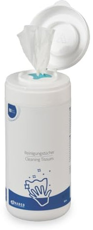 HADEO Reinigungstücher im Spender (90 Stück)