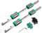 CNCYEAH HGR20 Linearführung set 2 Stücke HGR20-800 mm Linearführungsschiene + 4 Stück HGH20 Gleitblock für Elektrische Geräte, Fräsen, CNC-Rounters Slider Block 3D-Drucker