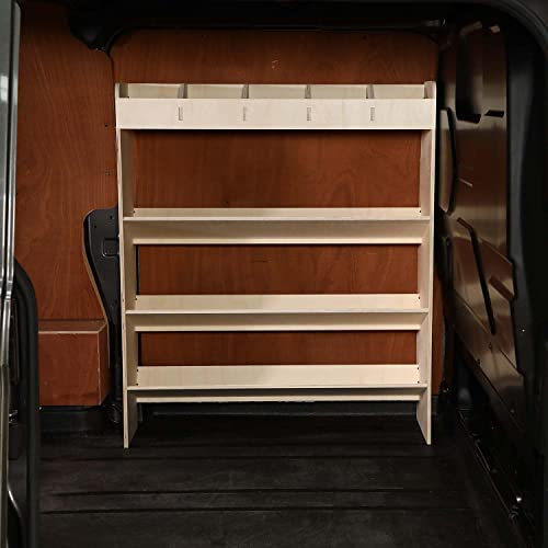 VANIFY - Kompatibel mit Opel VIVARO L1 und L2 2019+ Fahrzeugeinrichtung Fahrzeugregale, Werkzeugkasten-Regal