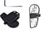 Fodsports FX6 / FX6S Zubehör Montagehalterung, für FX6 / FX6S Motorrad Bluetooth Headset