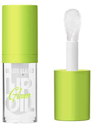 HQDA Big Brush Head Pink Lip Gloss Moisturizing Jelly Lip Gloss Oil Long Lasting Liquid Lipsticks Non-stick Cup Lip Tint Lip Glaze Fresh Texture Lip Gloss (#101), Pack of 1