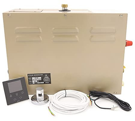 EBAYTV Saunaverdampfer 8kW Dampfduschengenerator -Kit -System Sauna Dampfgenerator Kit Dampfbad Generator HomeUsive Dampfdusche Generator