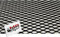 MR-Style Rejilla de aluminio para carreras, 100 x 33 cm, color negro, estilo tuning (3 mm x 6 mm)