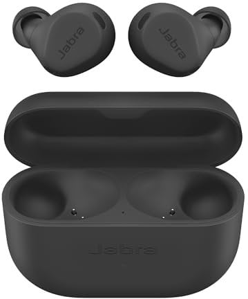 Jabra Elite 8 Active True Wireless Earbuds – Bluetooth Sports Earbuds with Secure in-Ear Fit for All-Day Comfort - Military Grade Durability, Active Noise Cancellation, Dolby Surround Sound–Dark Grey