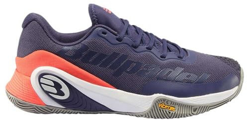 Bullpadel Hack Vibram 23I, Zapatillas de pádel Unisex Adulto, Azul Oscuro, 43.5 EU