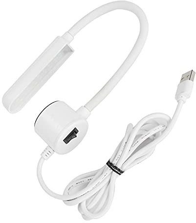 30LED-Nähleuchte mit Magnetischer Halterung, Augenschutz-Lampenperlen, USB-betriebene Schreibtischlampe für Nähmaschine, Studio, Schlafzimmer, Arbeitszimmer, Fabrik, Keller