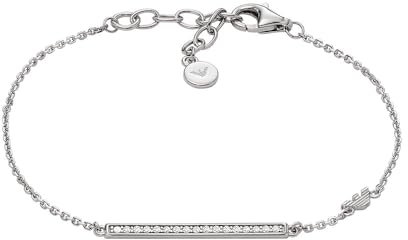 Emporio Armani Damenarmband Plakette Sterlingsilber, EG3592040