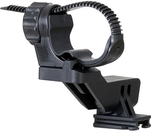 CatEye Flextight H-34 Vorderlicht-Halterung für Volt/AMPP/SYNC CORE/HL EL160 Leuchten – passend für 22–35 mm Lenker – kompatibel mit GP-Halterung, Schwarz