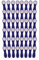 trendfinding Lot de 48 pinces à linge avec ressorts hélicoïdaux en acier inoxydable et poignée Softgrip Indigo Blanc