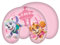 Nickelodeon Paw Patrol Reisekissen Nackenkissen mit Skye, Everest in Pink, Hunde, Größe 28 x 33 cm, 100% Polyester