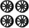 4x AUTEC Felgen Alufelgen UTECA 9.0x21 ET35 5x112 Schwarz kompatibel mit Mercedes-Benz GLA EQE GLC EQS S E GLB AMG GL EQC