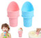 Petite Cuillère à Glace Multifonctionnelle 2 en 1, Coupes à Glace en Plastique, Coupelle Dessert, Bols à Glace, Gobelets à Cornets de Glace, pour Ramasser et Remplir la Crème Glacée (2pc)