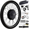 frides 48V 1500W Electric Bike Conversion Kit - 26 Rear Wheel Motor With Battery 34mile/h (55km/h) Legal Top Speed Dual Mode Controller