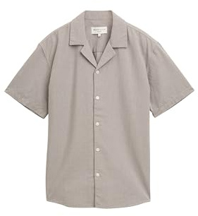 TOM TAILOR Denim Herren Relaxed Fit Kurzarmhemd