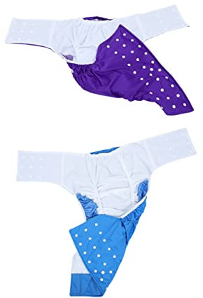 SEWOART Couches-culottes Pour Adultes Réutilisables Lavables Respirantes Douces Pour Les Personnes Âgées