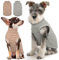 DENTRUN 2 Pack Hundepullover Gestreifte Hundepullover Weiche Ärmelloses Hund Shirt Hund Strickpullover Elastischer Hunde Schlafanzug Chihuahua Yorkshire Kleidung für Hunde