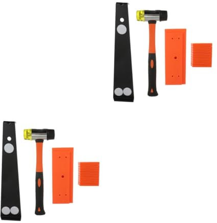 Gadpiparty 2sätze Laminate Wood Flooring Installation Tool Mit Hammer Schlagklotz Und Montagekeilen Für Effiziente Verlegung Von Und Holzböden