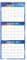 3 Monatskalender 2025 Wandkalender, Drei Monate View Calender 2025, 3 Monats Wandkalender 2025-2026, 3 Monate Akademischer Kalender Dezember 2024 - Januar 2026, Zeitmanagement Für Frauen, Männer