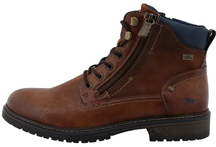MUSTANG Herren Stiefeletten Marcas | Erwachsene Schnürstiefeletten | 15M0031006 | Weite G | Reißverschluss