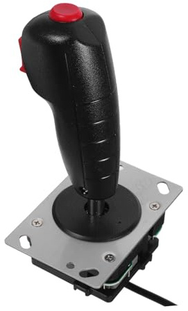 Joystick Kopf für Flugsimulator Spiele mit Vibration, Präzise Steuerung