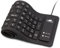 Sungwoo Teclado plegable de silicona con cable USB impermeable Printbox teclado para PC portátil todo negro
