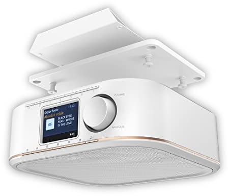 Hama Transmisión de Radio para Todos los Dispositivos DR350 estándar, Color Blanco