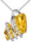 Leafael Wunschstein Halskette Damen, Halsketten für Frauen mit Geburtsstein Kristalle, Schmuck für Frauen mit Geschenk-Box, Allergie-frei Geburtsstein kette damen, Anhänger Silber-Ton oder Rose Gold