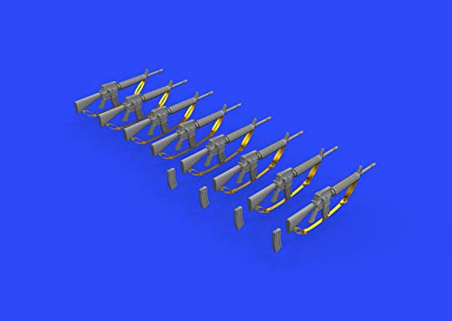 Eduard EDB635012 1:35-M16 Gewehr Gulf War Modellbausatz, messingfarben