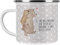 Mr. & Mrs. Panda Camping Emaille Tasse Papa Bär - Geschenk, Vater, Sohn, Emailletasse, Vati, Mama, Familie, Danke Papa, Papi, Emaille Tassen, Oma,