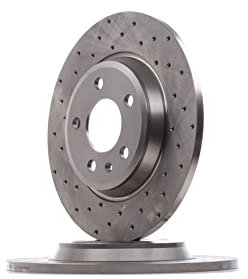 2x STARK Bremsscheibe Hinten Ø300mm Höhe: 36mm Dicke: 12mm Lochzahl: 5/6 voll