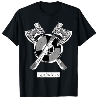 Warriors - Viking Axes - Norse Hero - Ragnar Lothbrok Axe T-Shirt