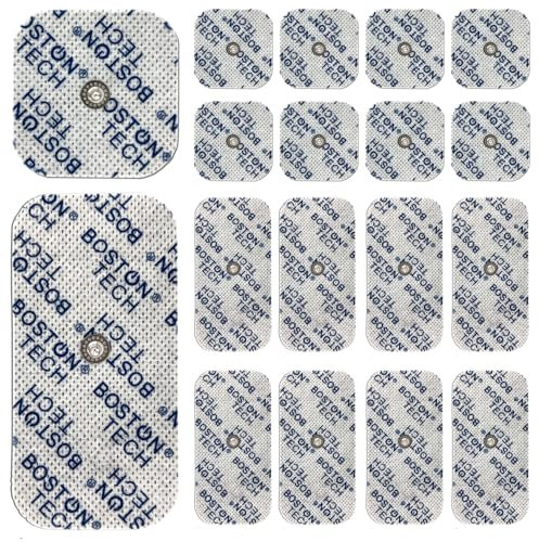 20 TENS-EMS Elektroden-Pads 5x5 cm - Kompatibel mit TENS-Geräten & EMS-Trainern von Sanitas & Beurer | Wiederverwendbar | Zertifiziertes Medizinprodukt von (8(5x5cm) 8(5x10cm))