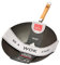 School of Wok - 12/30cm Pre-Seasoned Carbon Steel Flat Bottom Wok with Bamboo Handle