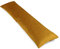 Totsy Baby Seitenschläferkissen mit Bezug Velvet 40 x 145 cm - Komfortkissen Schlafkissen Seitenschläfer Body Pillow Seitenschlafkissen Senf