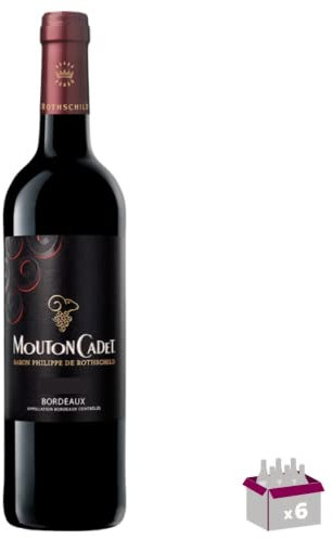 Mouton Cadet Rouge 2022 – AOC Bordeaux - 13.5° - 6x75cL