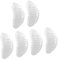 3 Pair/Set Pu Inserts Gel Women Wraps Support Insoles Plantar Silicone Sleeves Foot Shoe Fasciitis Cushions/Pads Arch for High Transparent Flat Sleeve Feet Men Soft Pad (Color : Picture 1x3pcs, Size